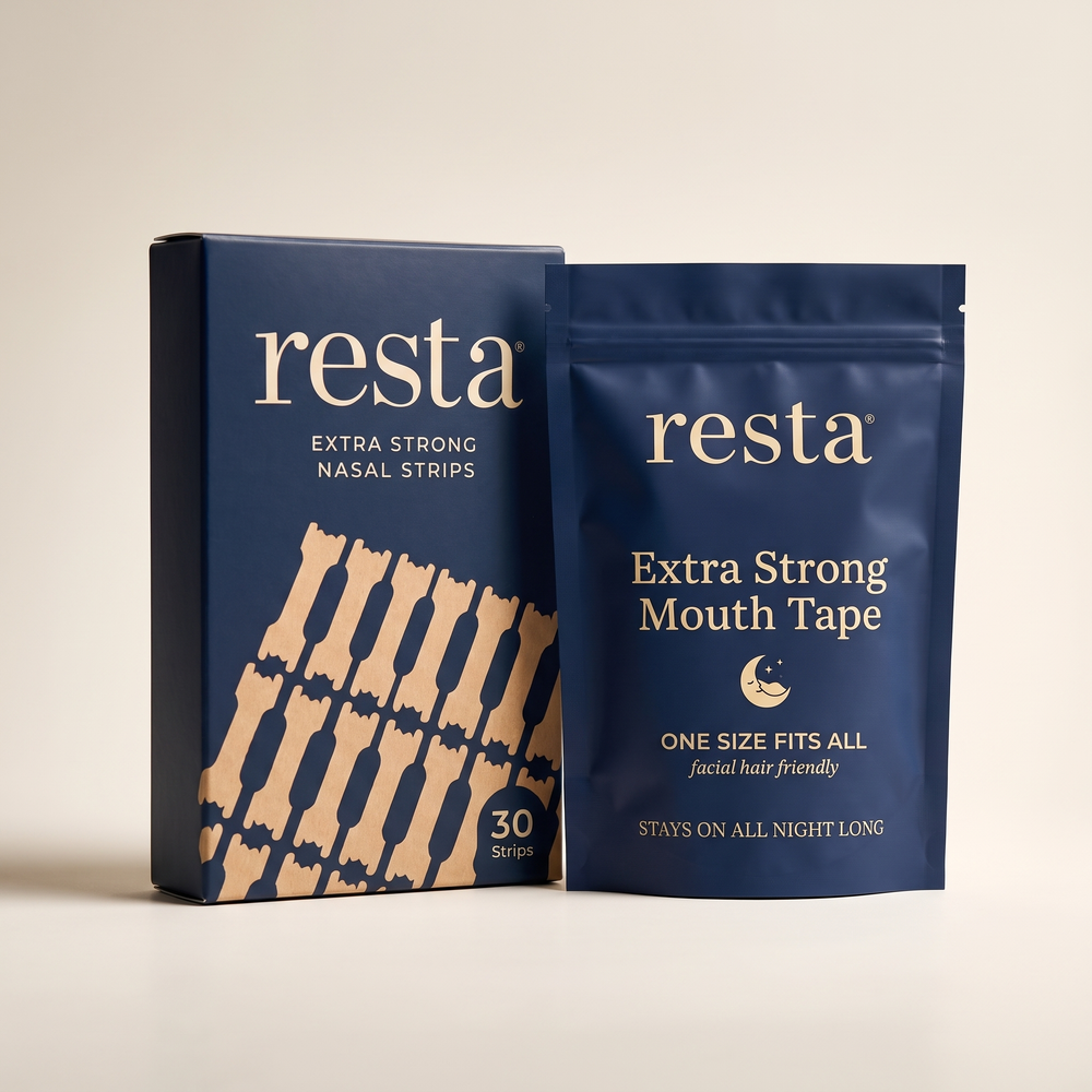 Resta Duo — Nasal Strips + Mouth Tape